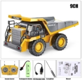 משאית עפר על שלט רחוק